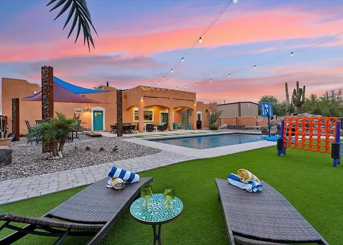 Dutchman Copper Ranch - Rooftop Patio, Heated Pool, Mtn Views, Waterslide Holiday home *